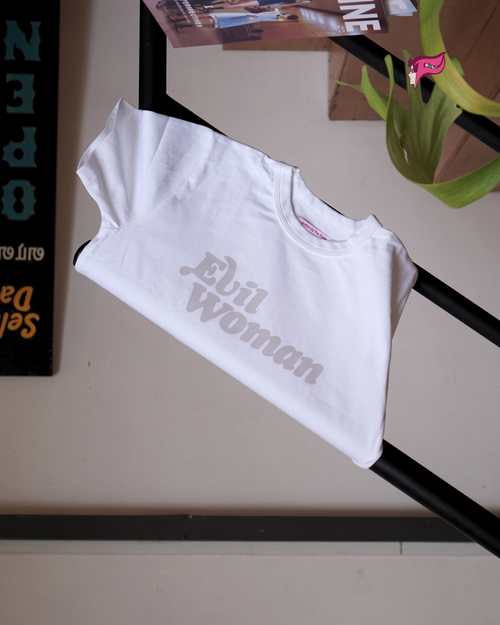 'EVIL WOMAN' SINGLE STITCH T-SHIRT