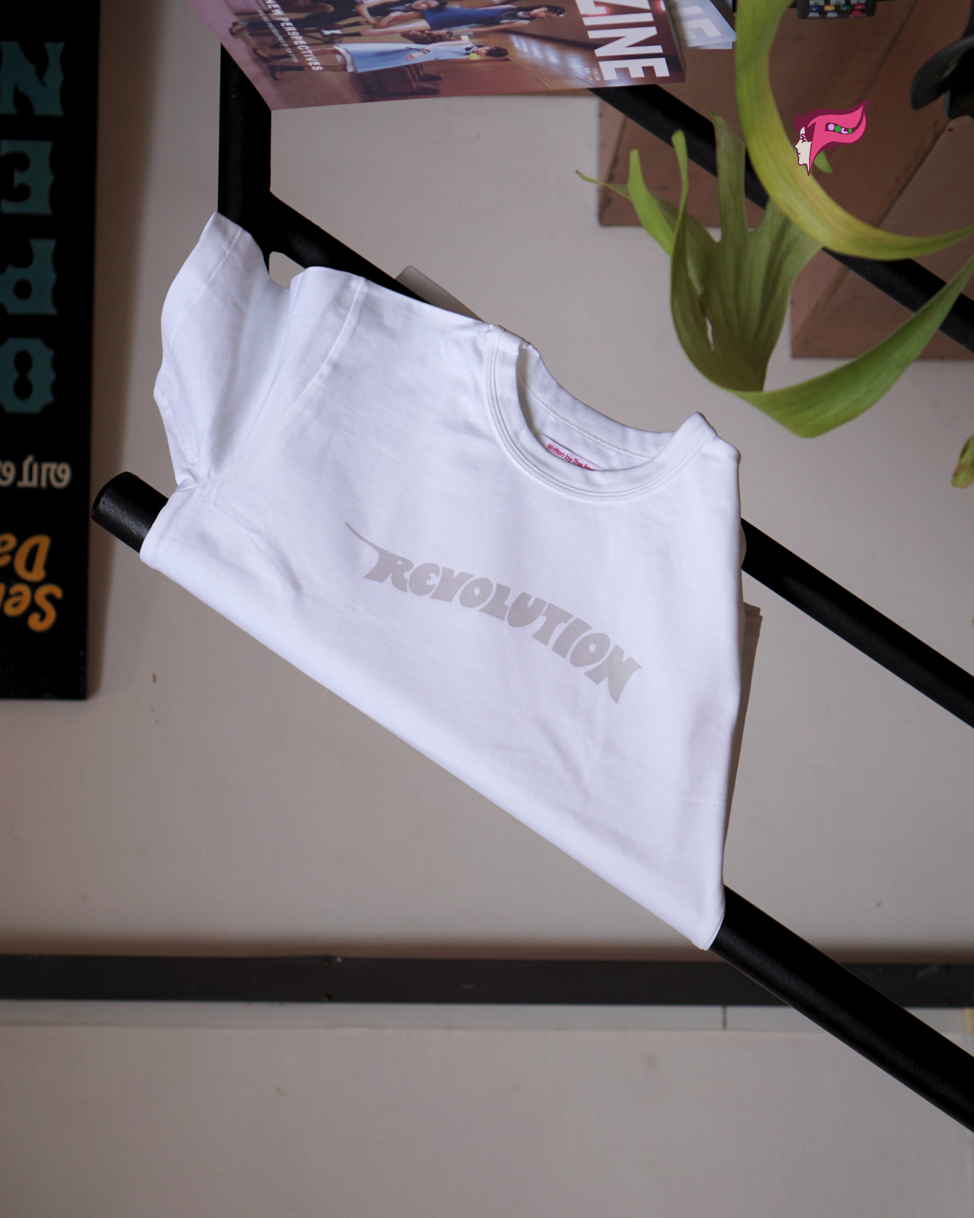 'REVOLUTION' SINGLE STITCH T-SHIRT